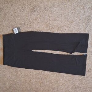 Flared midi leggings